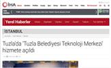 Tuzla'da Tuzla Belediyesi Teknoloji Merkezi hizmete açıldı