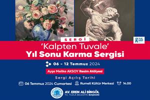 'Kalpten Tuvale' Yıl Sonu Karma Sergisi