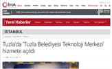 Tuzla'da Tuzla Belediyesi Teknoloji Merkezi hizmete açıldı