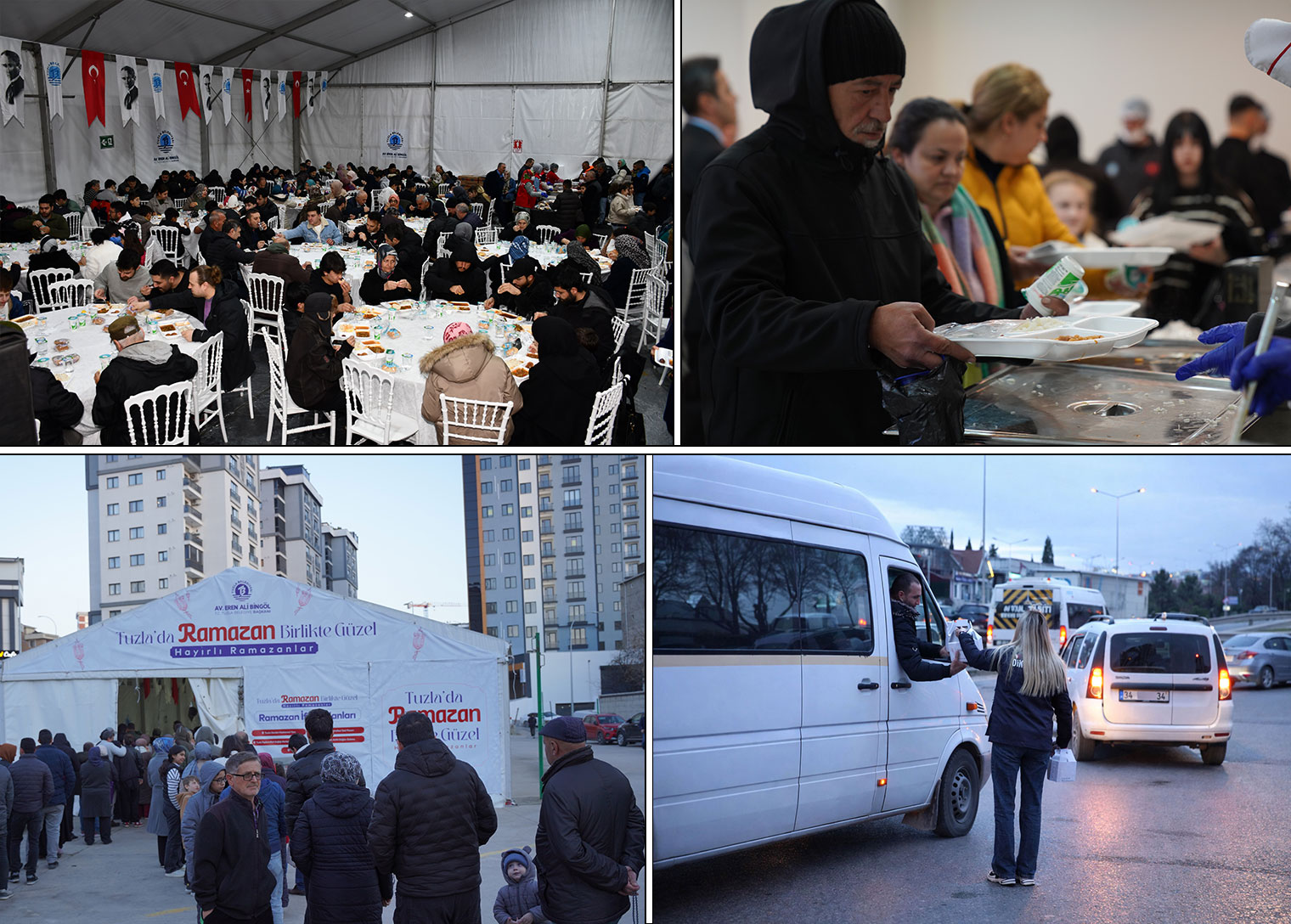 Ramazan ayında onlarca noktada binlerce iftariyelik dağıtıldı  