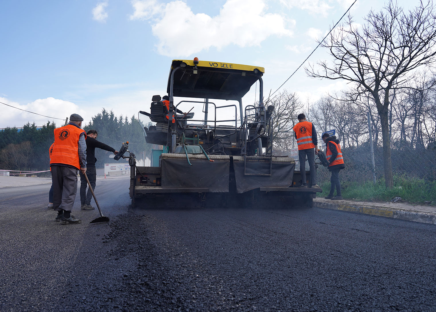 Tuzla’nın Sokaklarına Bin 400 Ton Asfalt Serildi