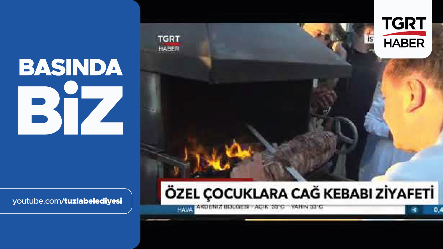 TGRT HABER- ÖZEL ÇOCUKLARA CAĞ KEBABI ZİYAFETİ