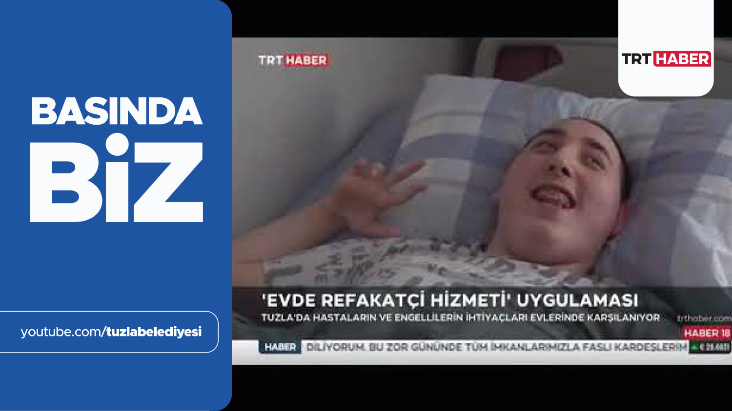 TRT HABER - EVDE REFAKATÇİ HİZMETİ UYGULAMASI