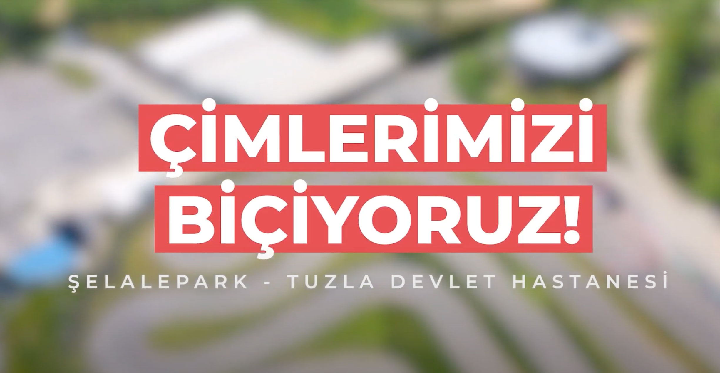 Tuzla Belediyesi Çim Biçme