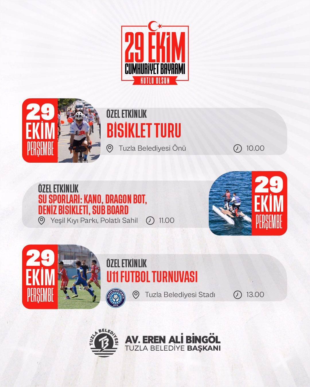 29 Ekim Cumhuriyet Bayramı Etkinlik Takvimi Taslak - Görsel 2