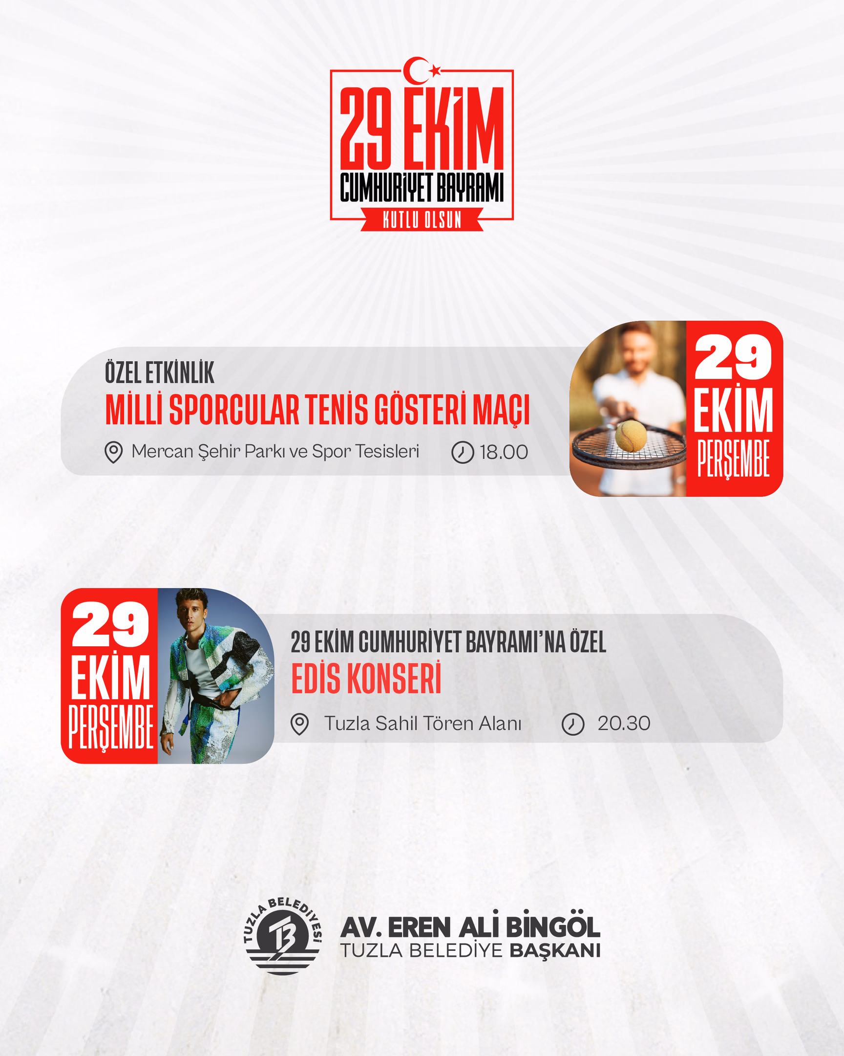 29 Ekim Cumhuriyet Bayramı Etkinlik Takvimi  - Görsel 3