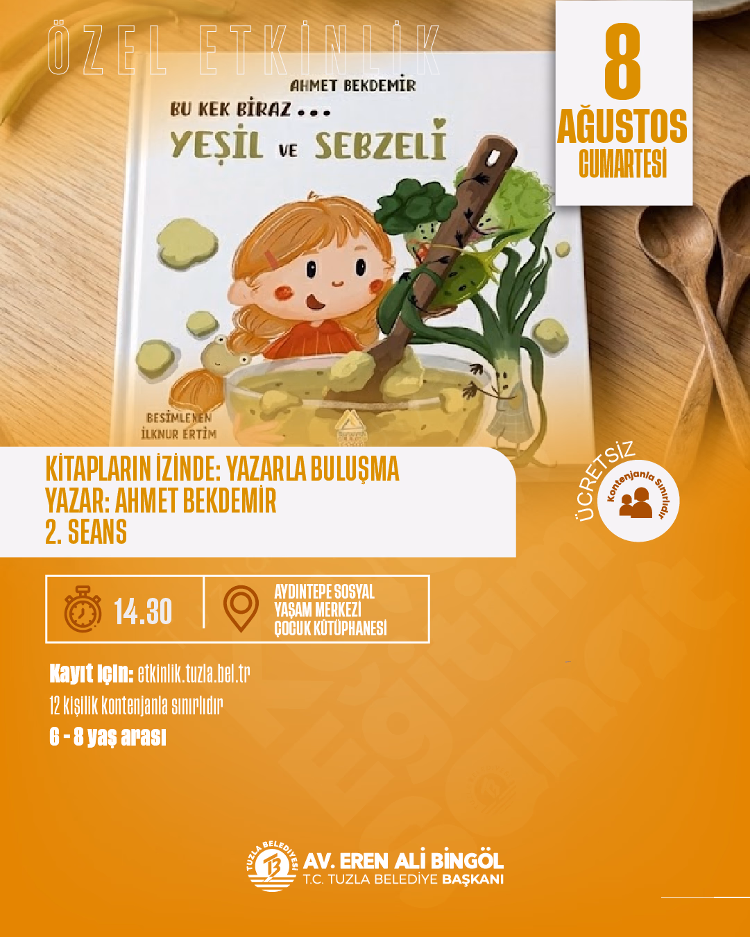 Kitapların İzinde: Yazarla Buluşma 2.seans / Yazar: Ahmet Bekdemir