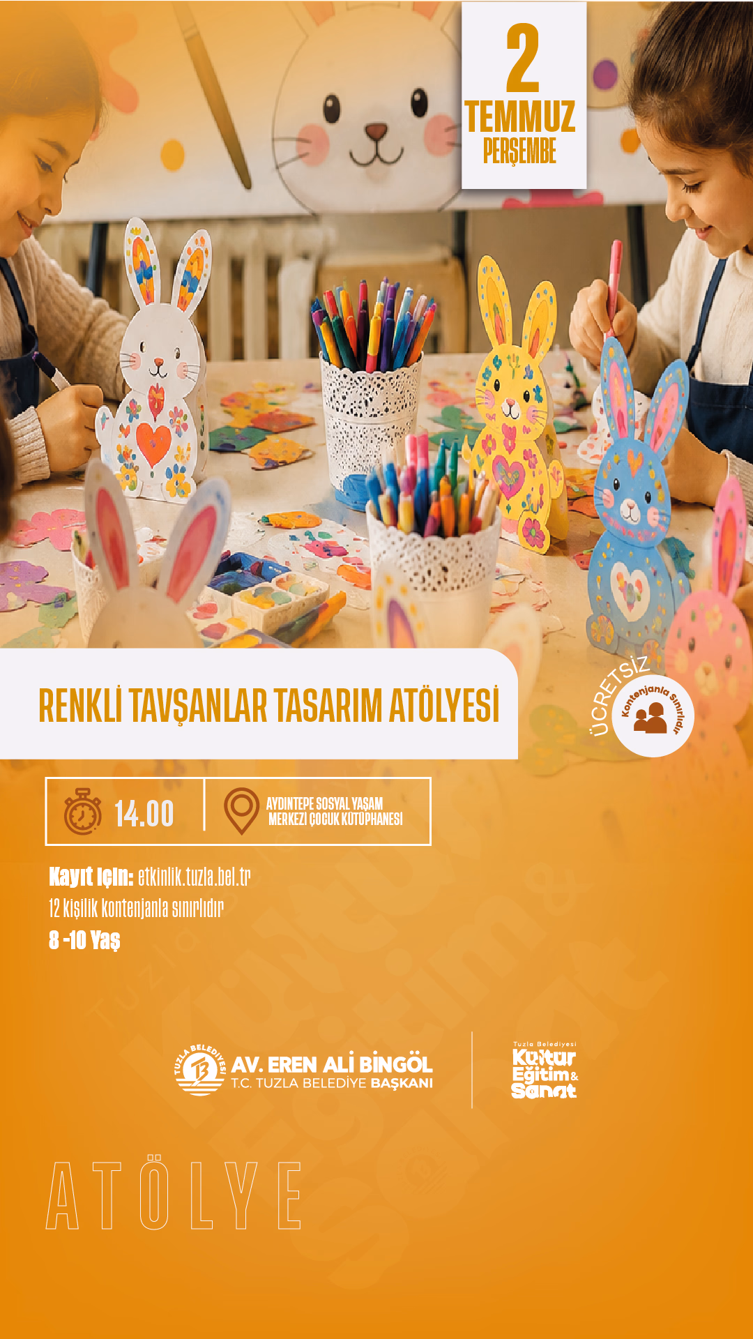 Renkli Tavşanlar Atölyesi