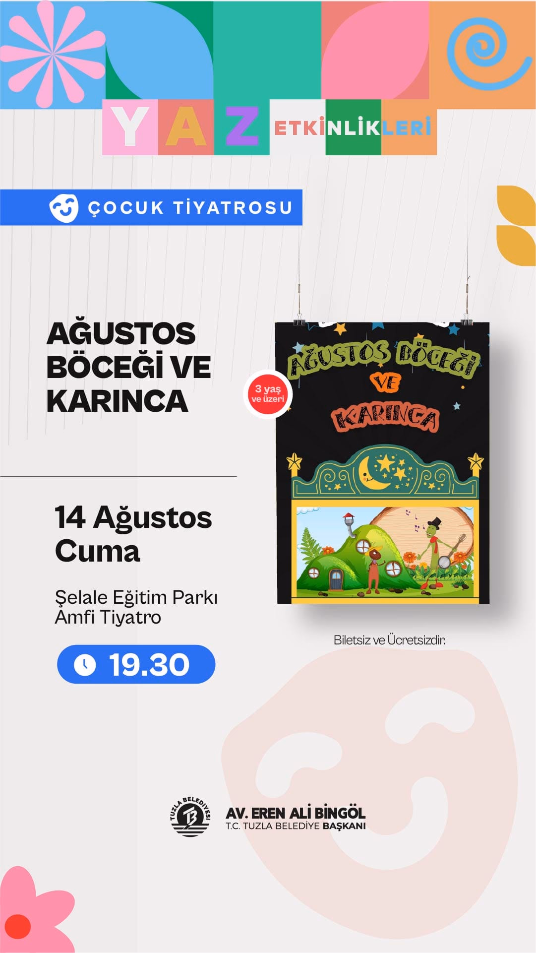 Ağustos Böceği ve Karınca