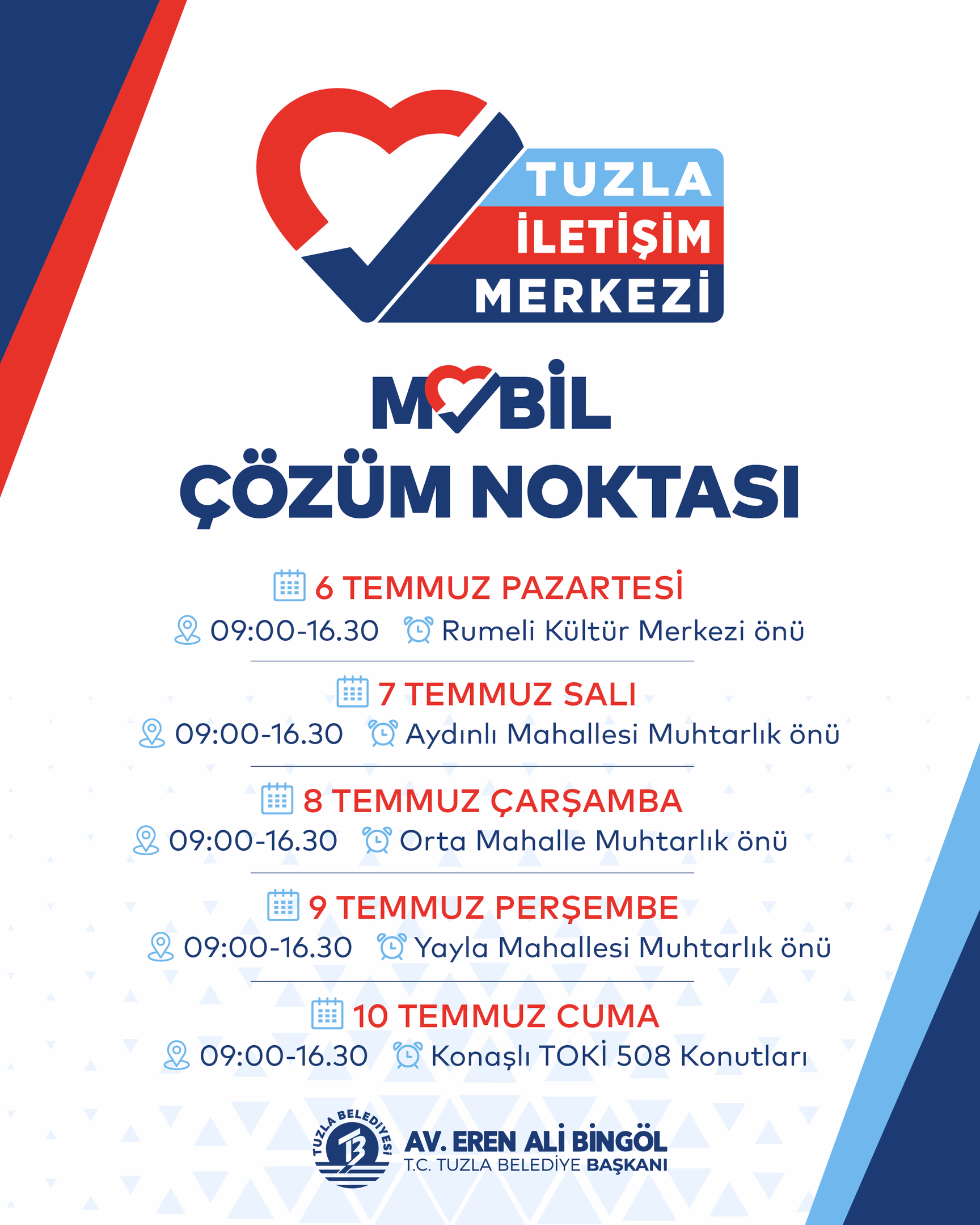 6-10 Temmuz 2026 TİM Mobil Çözüm Noktası
