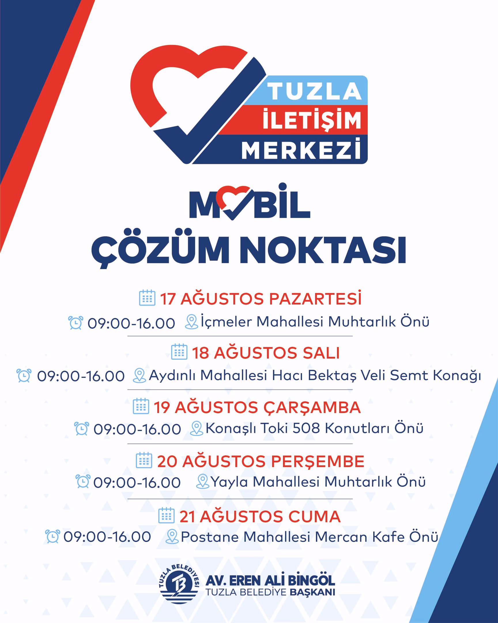 17-21 Ağustos 2026 TİM Mobil Çözüm Noktası