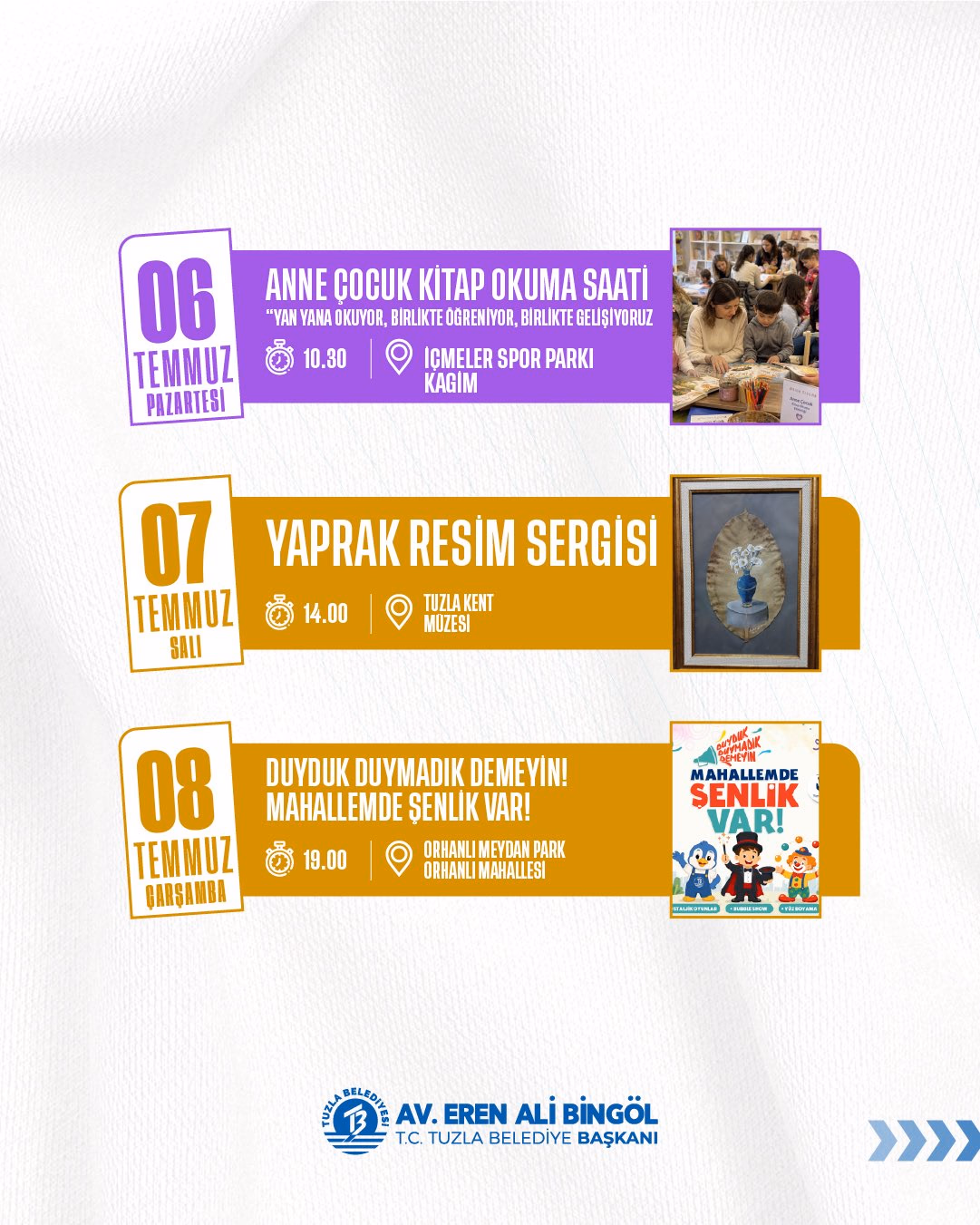 Tuzla Belediyesi’nden çocuklara özel kültür sanat etkinlikleri - Görsel 1