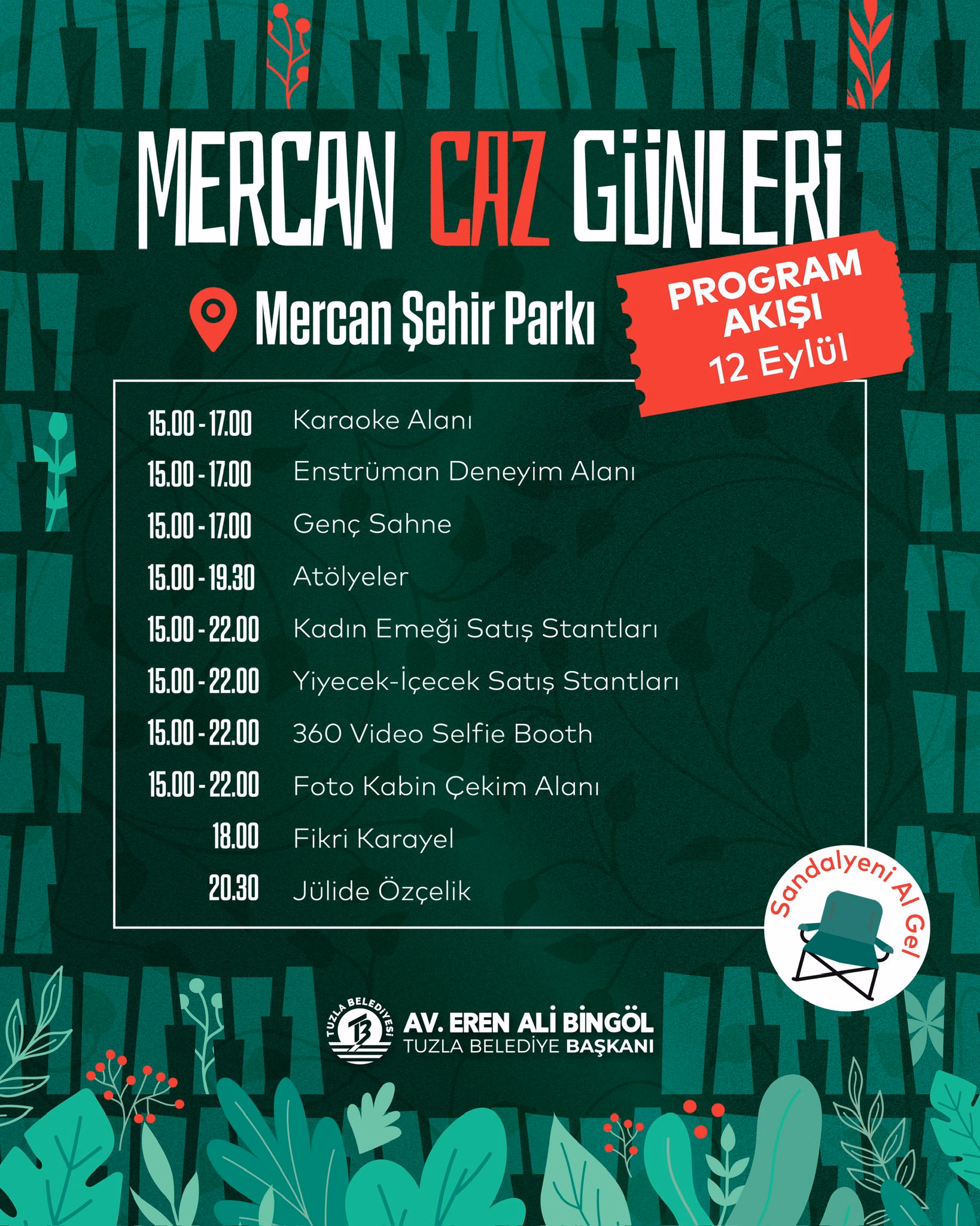 Mercan Caz Günleri Tuzla’da müzikseverleri buluşturacak - Görsel 1