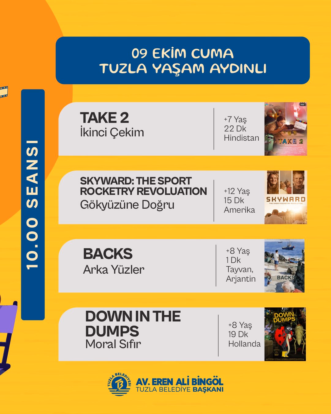 Tuzla’da Uluslararası Çocuk Film Festivali başlıyor - Görsel 1
