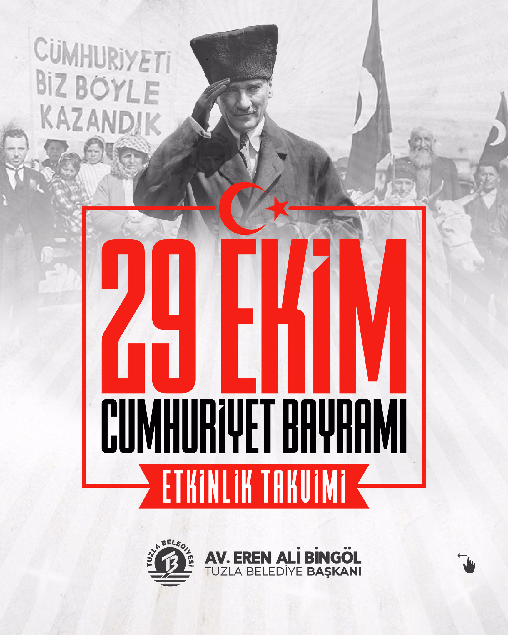 Tuzla’da Cumhuriyet Bayramı coşkusu Edis konseriyle taçlanacak - Görsel 1