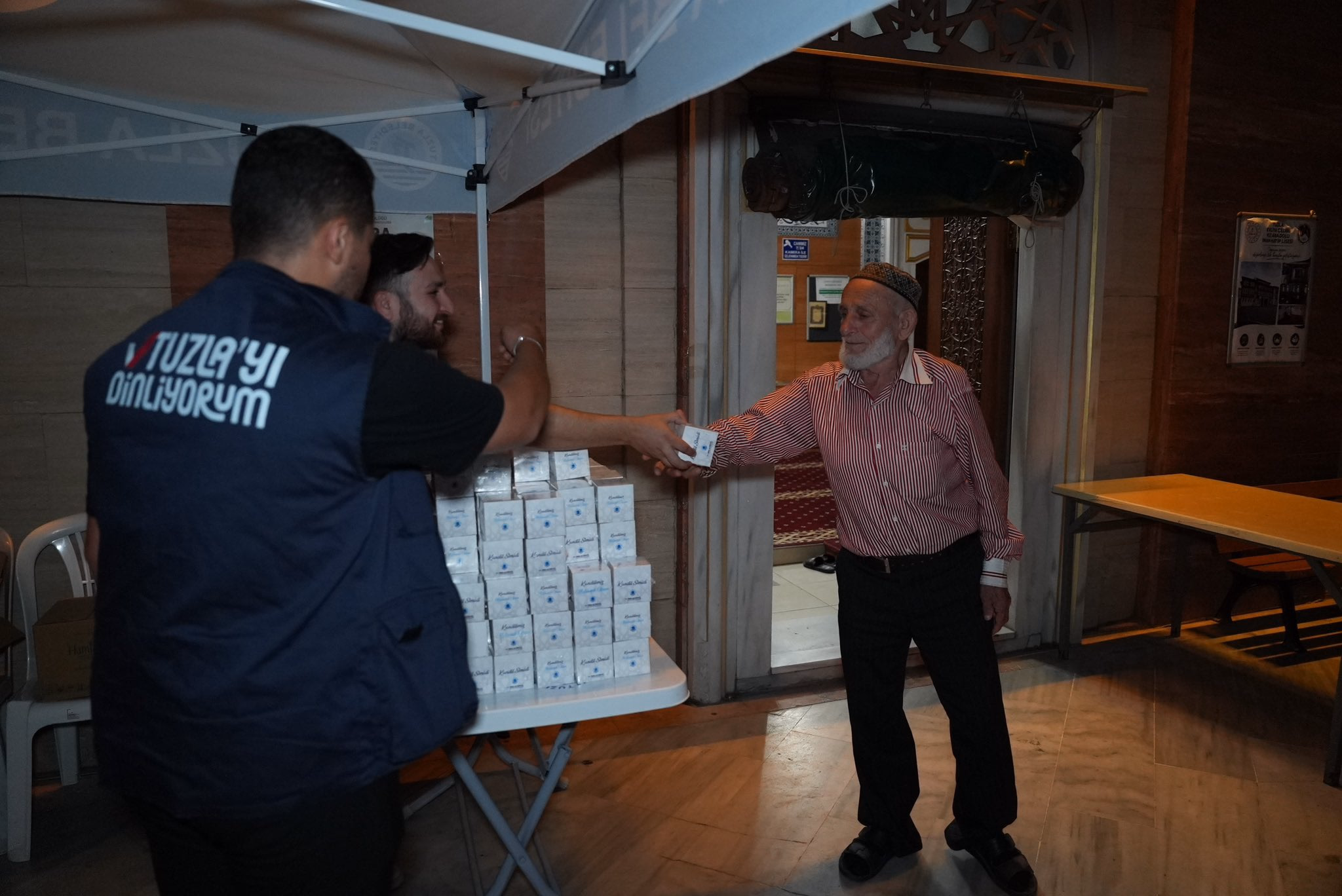 Tuzla Belediyesi’nden Mevlid Kandili’nde kandil simidi ikramı - Görsel 1
