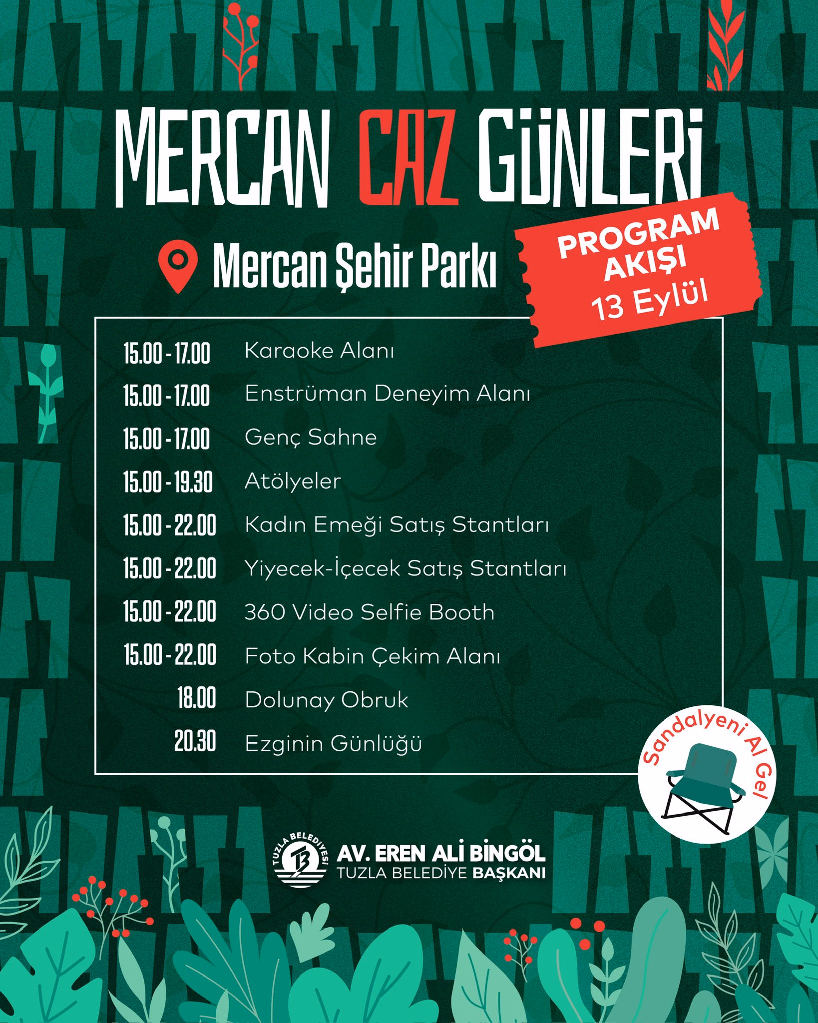 Mercan Caz Günleri Tuzla’da müzikseverleri buluşturacak - Görsel 2