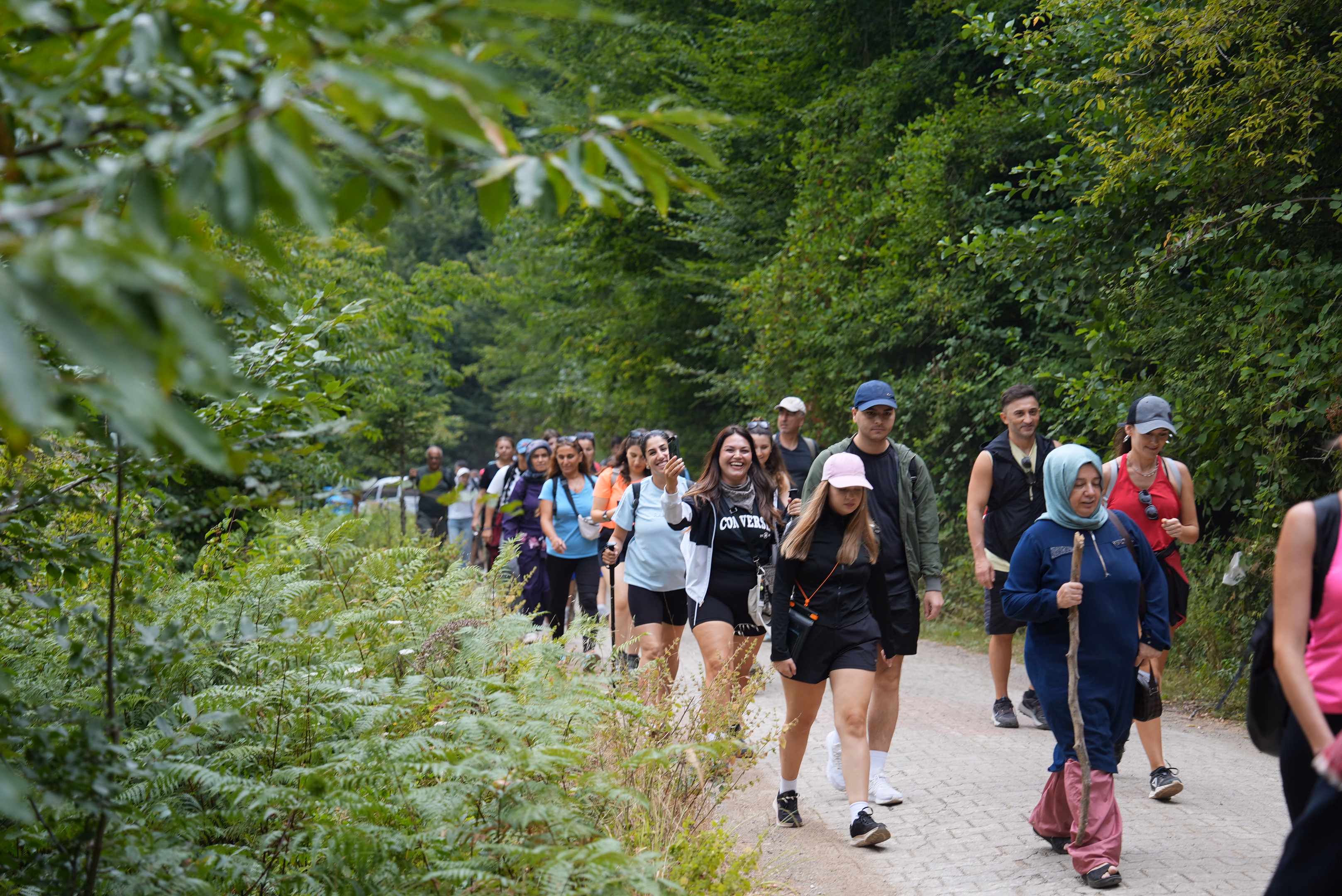 Tuzla Belediyesi'nden Serince'de trekking etkinliği