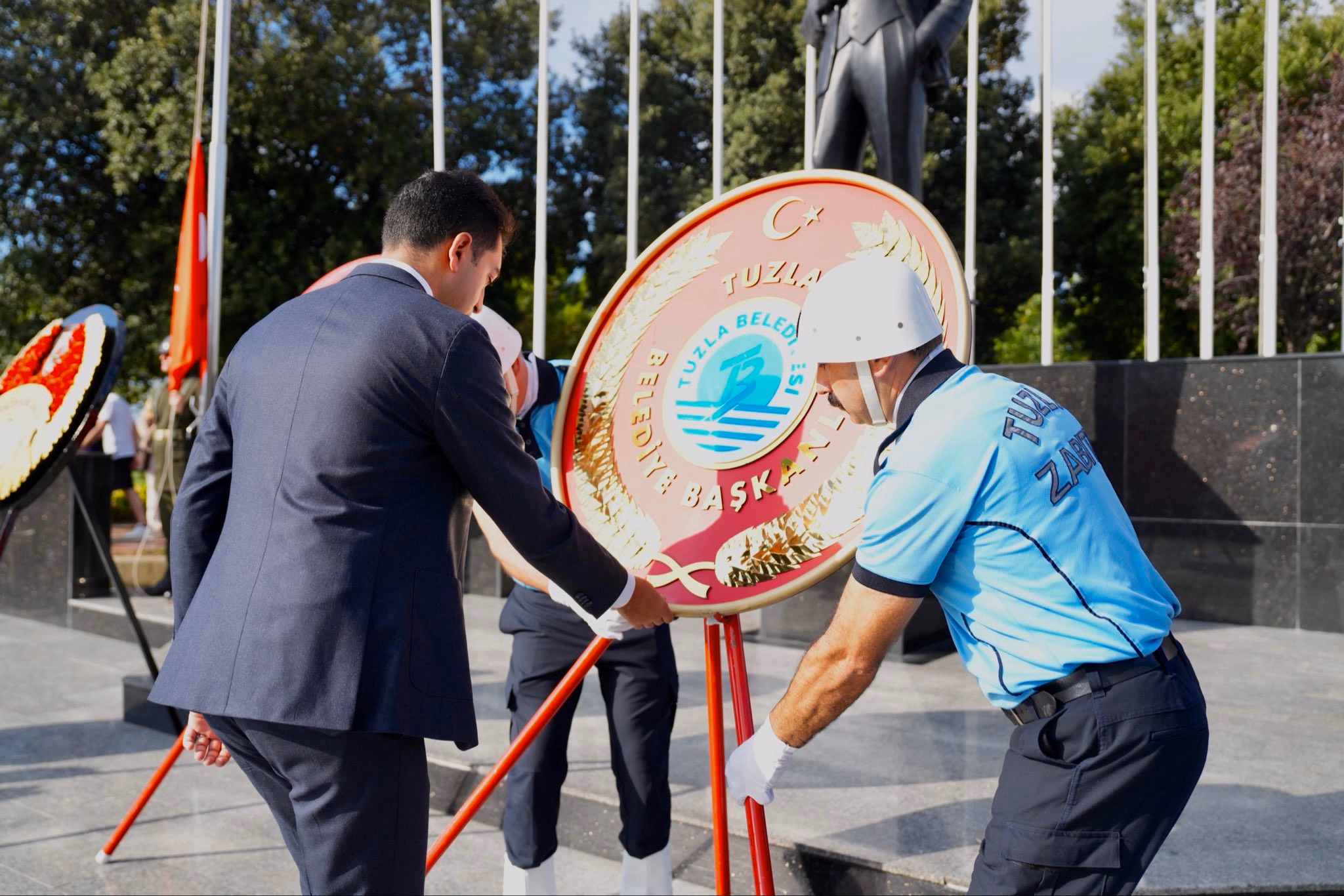 Tuzla’da 30 Ağustos Zafer Bayramı coşkusu törenlerle başladı - Görsel 3