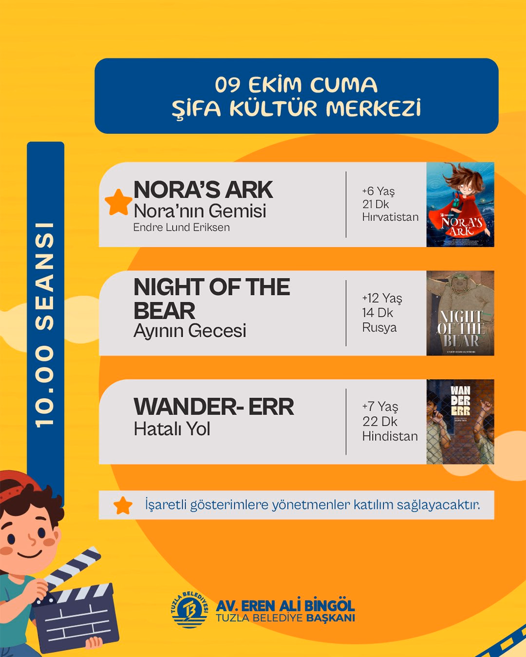 Tuzla’da Uluslararası Çocuk Film Festivali başlıyor - Görsel 3