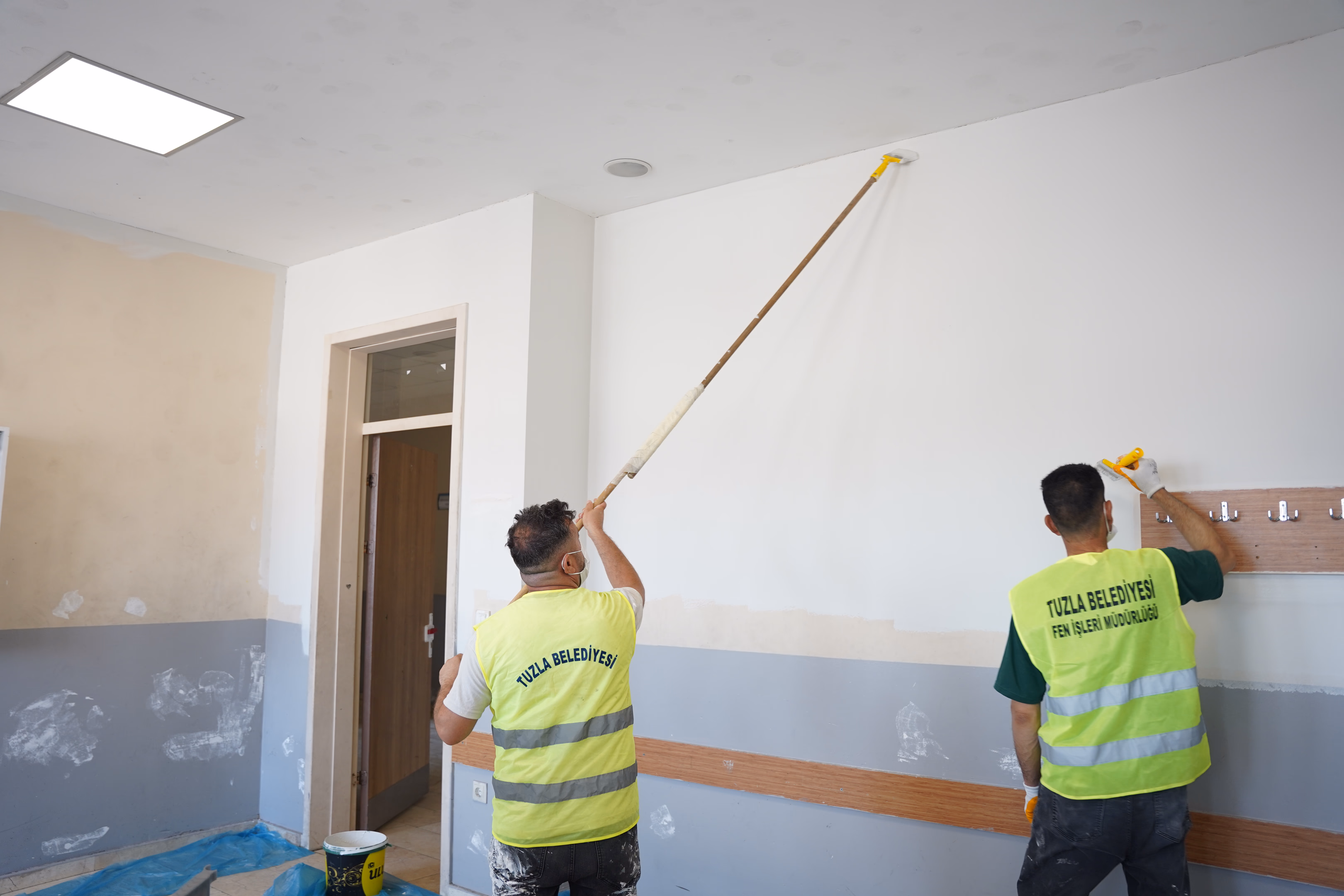  Tuzla’da okullar yeni eğitim-öğretim dönemine hazırlanıyor - Görsel 4