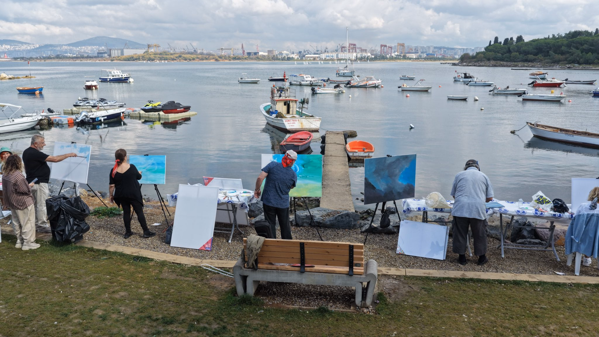 Sanatın uluslararası renkleri Tuzla’da buluştu    - Görsel 4