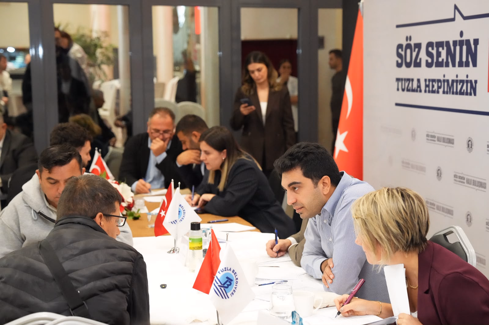 Tuzla’da halk buluşmaları devam ediyor - Görsel 8