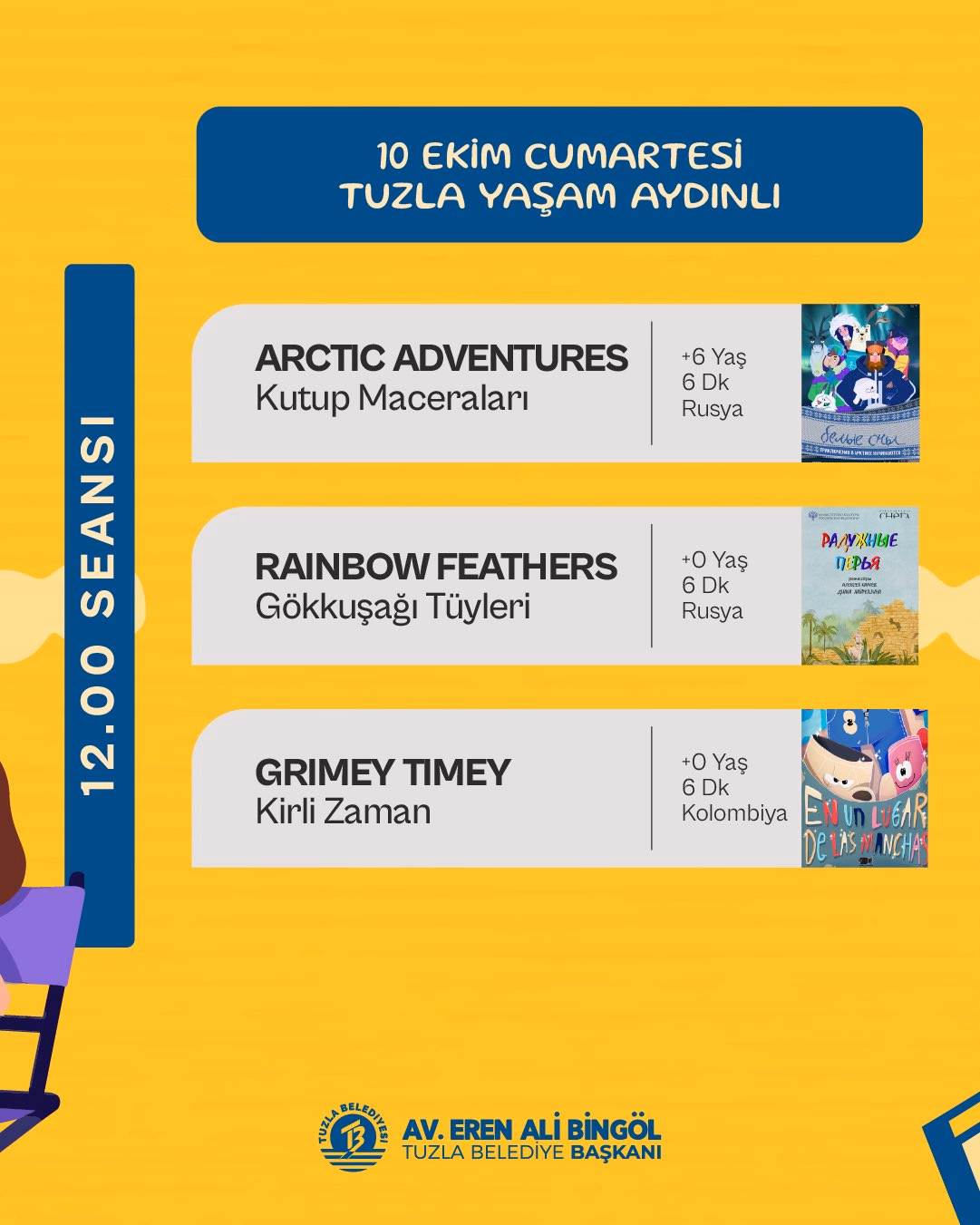 Tuzla’da Uluslararası Çocuk Film Festivali başlıyor - Görsel 6