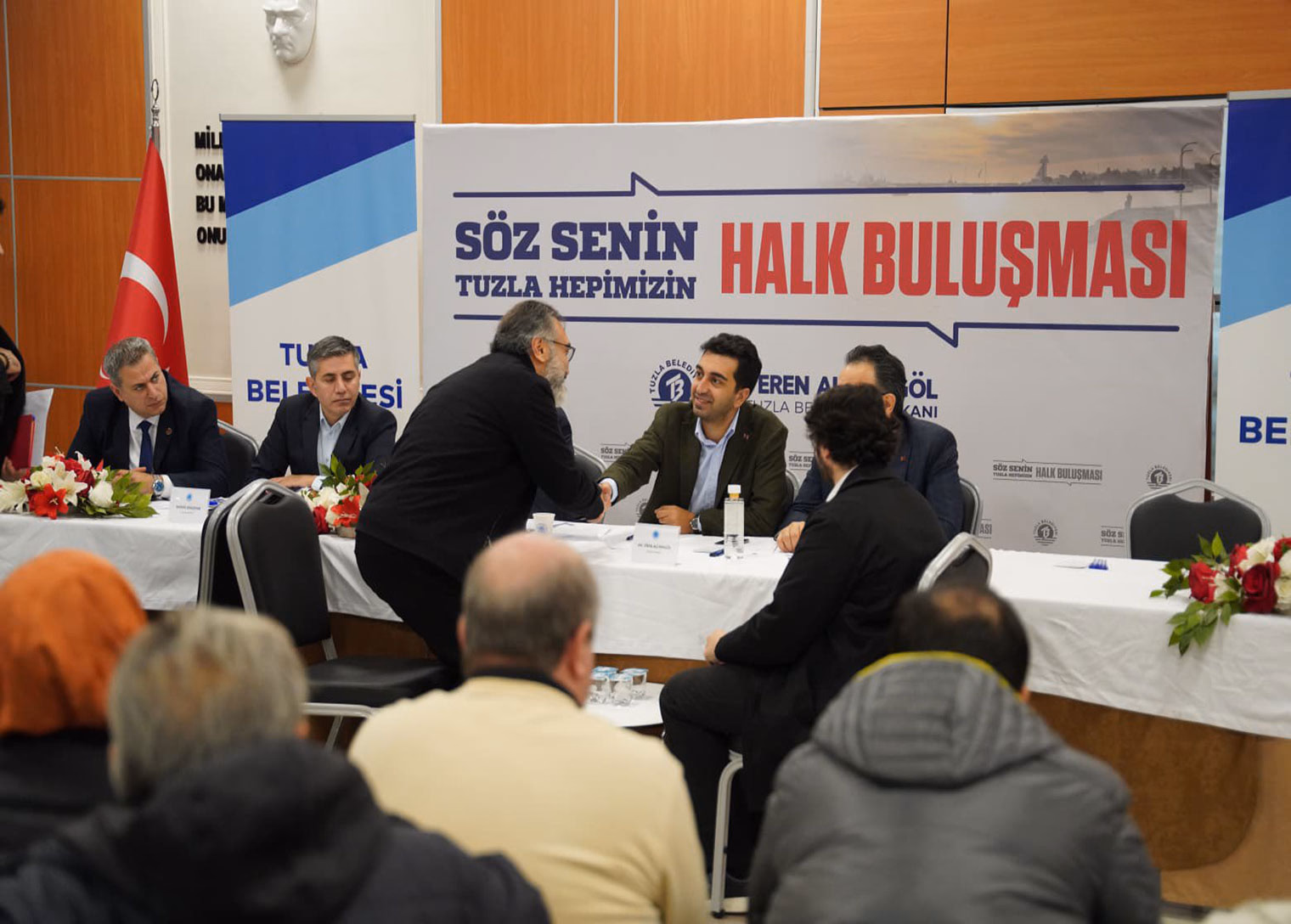 Tuzla’da katılımcı belediyecilik: Başkan Bingöl komşularıyla bir araya geldi