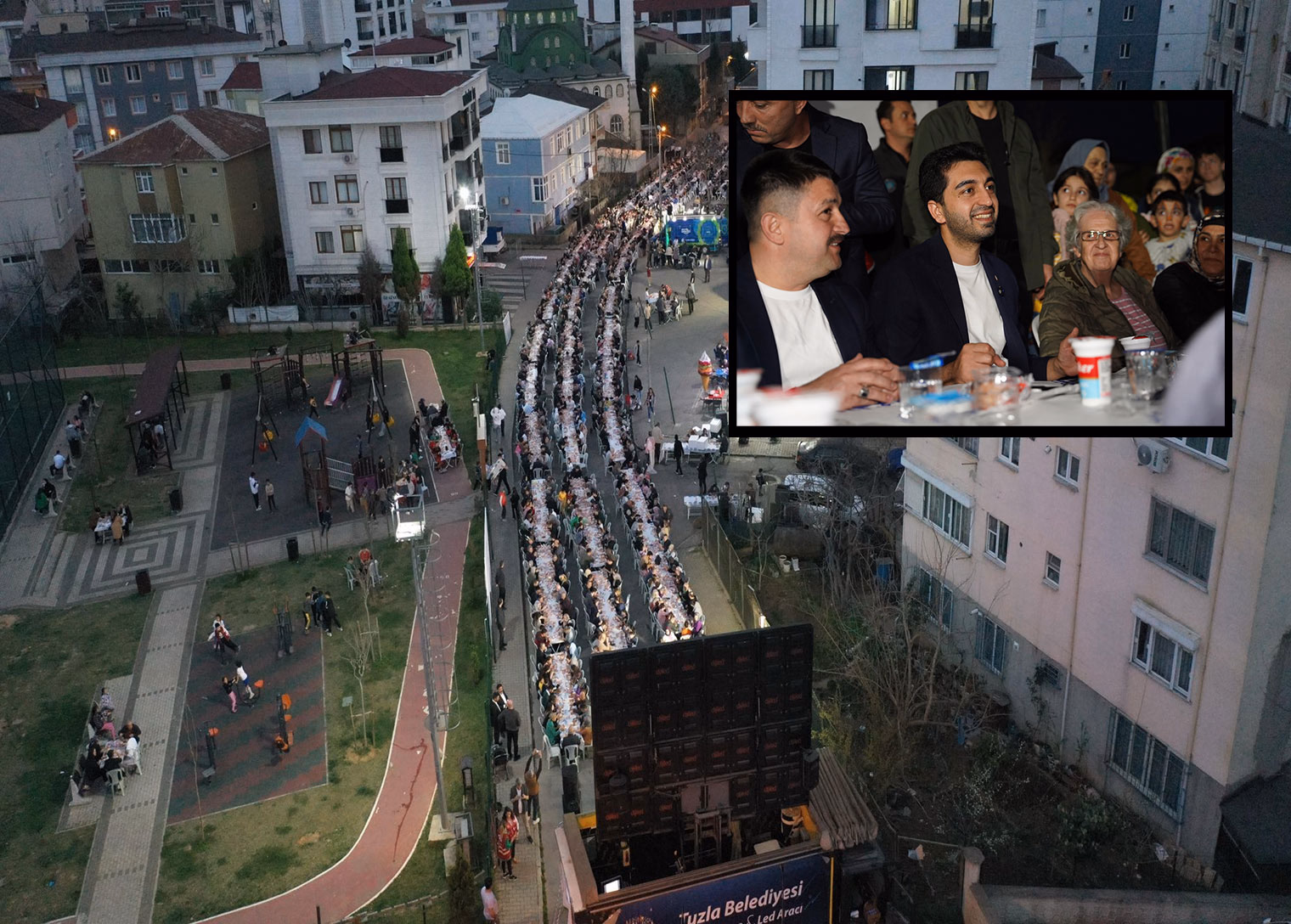 Tuzla’da ramazan ayında iftar alanları belli oldu