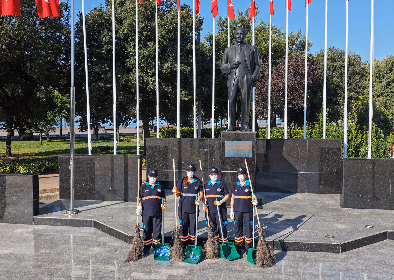 Tuzla’nın tarihi sokaklarında 4 kadın personel görev yapacak