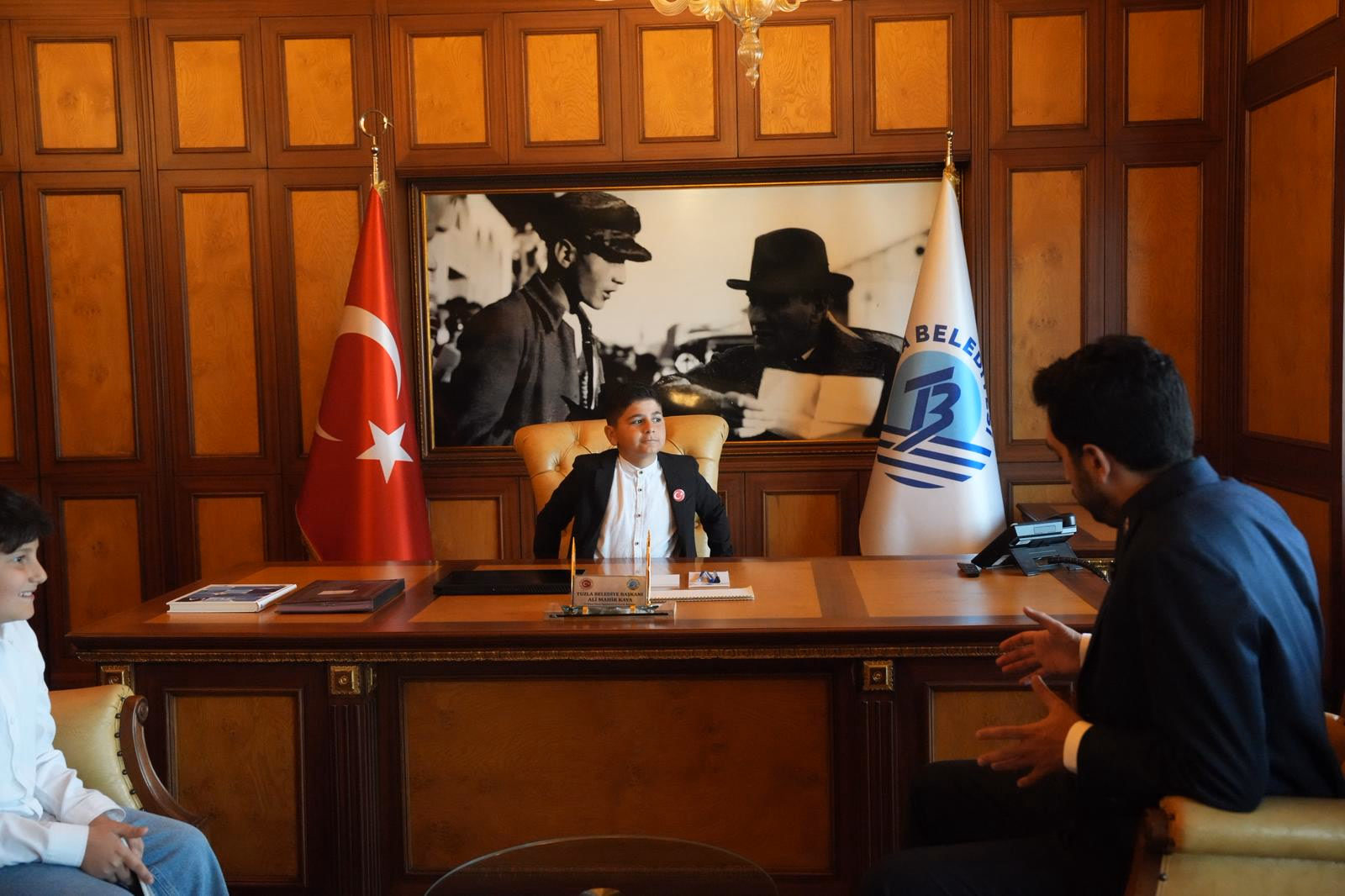 Tuzla’da 23 Nisan’da İshakpaşa Parkı açıldı bayram coşkusu kortejle taçlandı    - Görsel 5