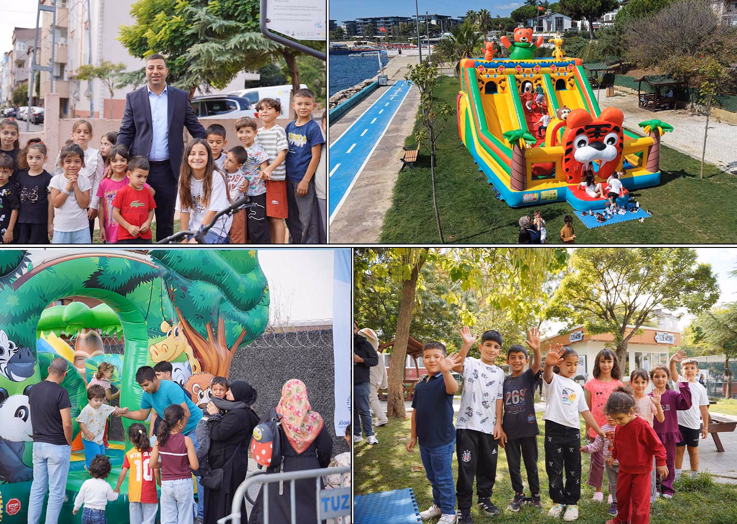 Tuzla’da çocuklar yeni eğitim yılına şenlikle başladı   