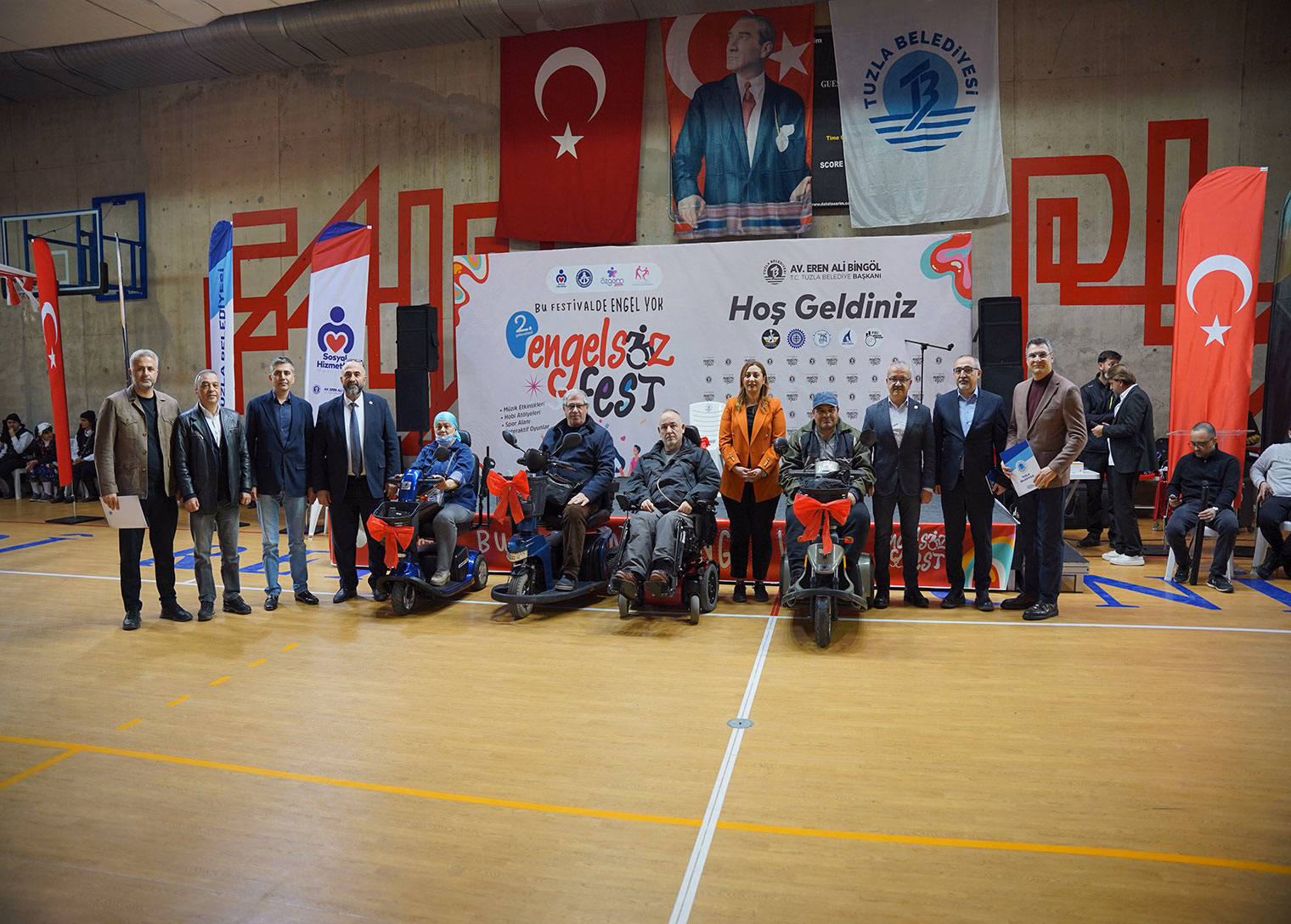 Tuzla’da Engelsiz Fest coşkusu