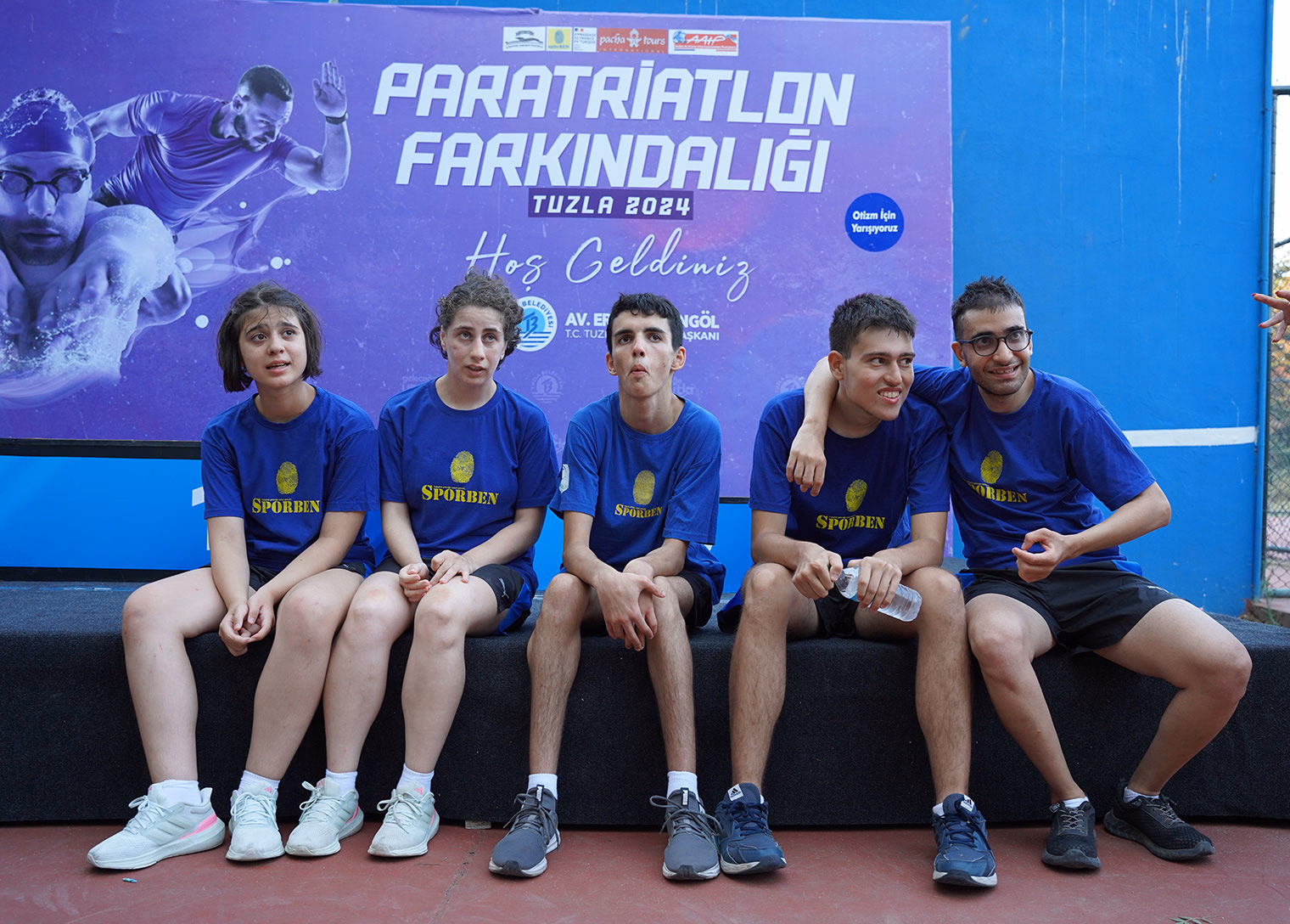 Otizm farkındalığı kapsamında uluslararası paratriatlon heyecanı