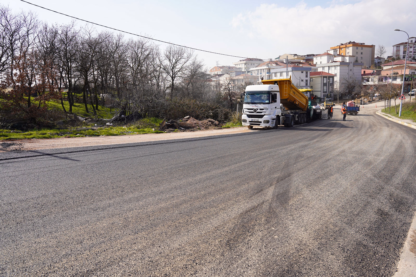 Tuzla’nın Sokaklarına Bin 400 Ton Asfalt Serildi - Görsel 2