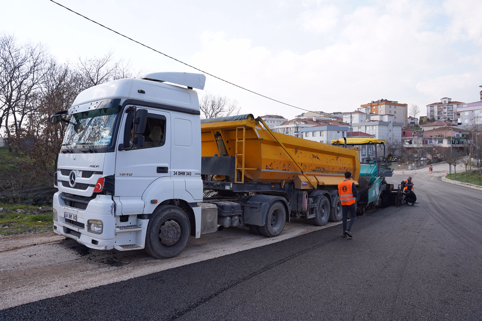 Tuzla’nın Sokaklarına Bin 400 Ton Asfalt Serildi - Görsel 4