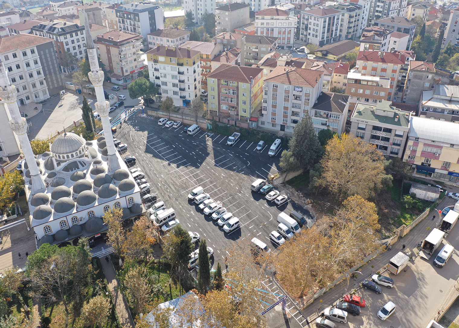 İçmeler Ücretsiz Otopark