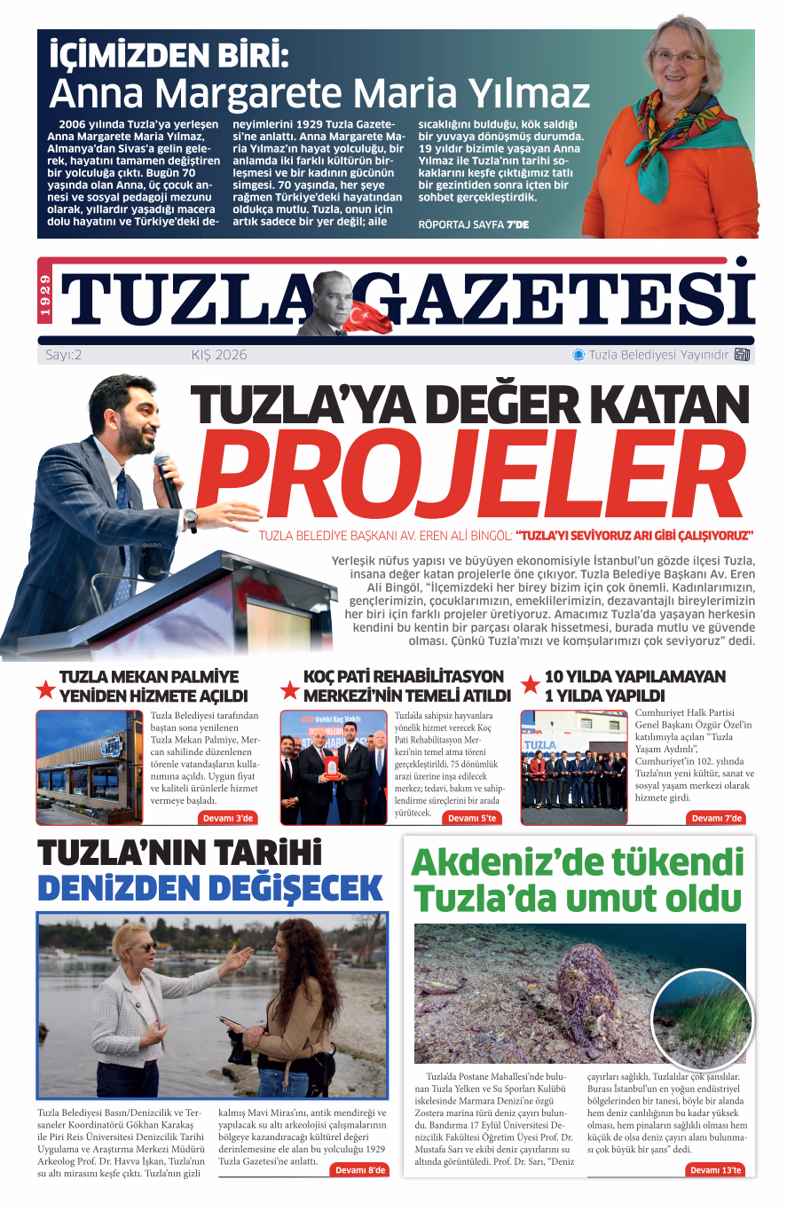 1929 Tuzla Gazetesi Sayı 2